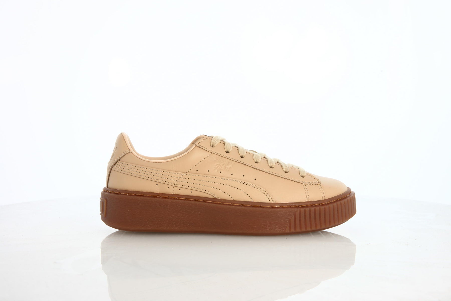 Puma Platform Veg Tan Womens "Natural Vachetta"