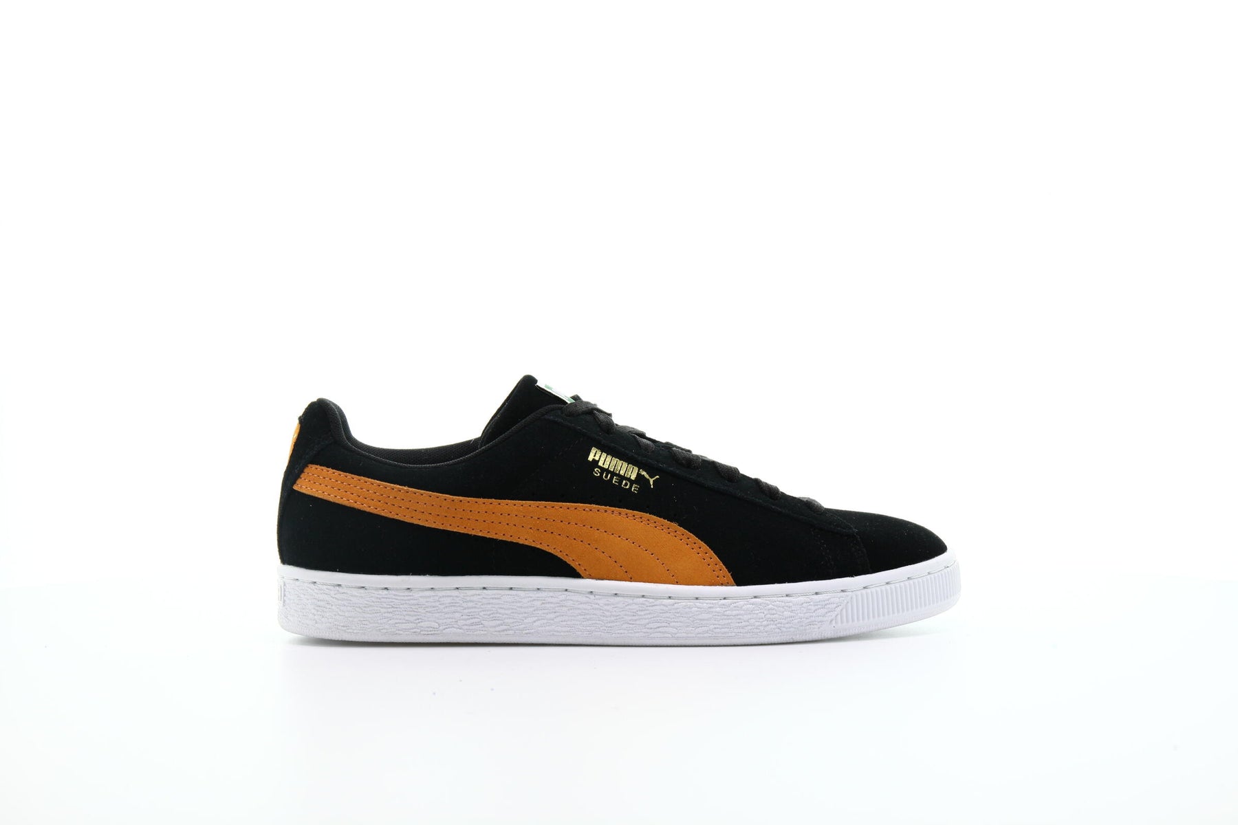 Puma Suede Classic "Black-Orange Pop"