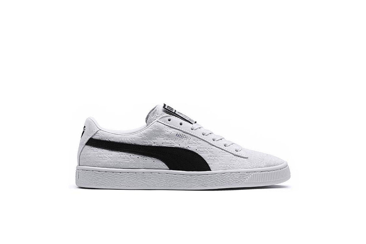 Puma x PANINI Suede Classic "White Black"