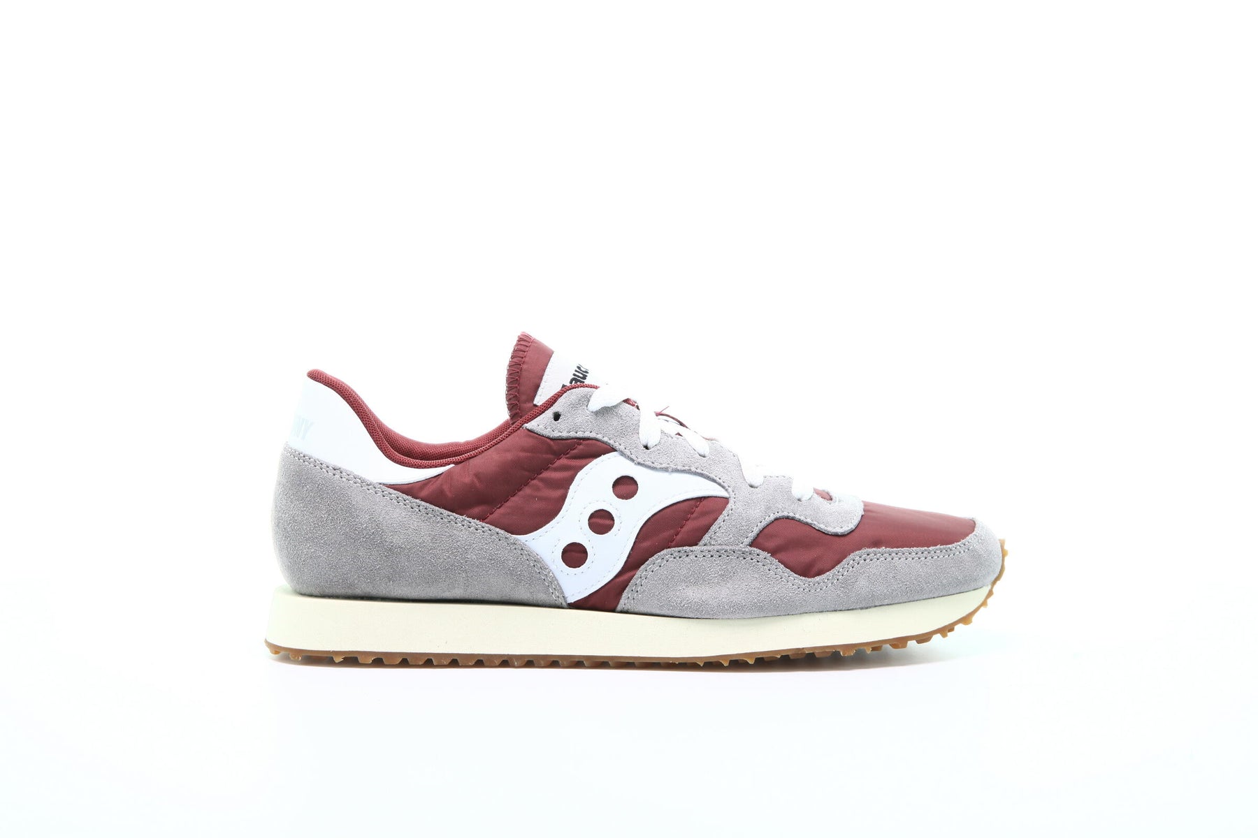 Saucony DXN Trainer Vintage "Grey Maroon"