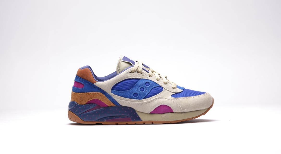 Saucony x Bodega G9 Shadow 6 "Pattern Recognition" Light Tan